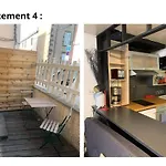Immeuble de 4 appartements pour 11 personnes